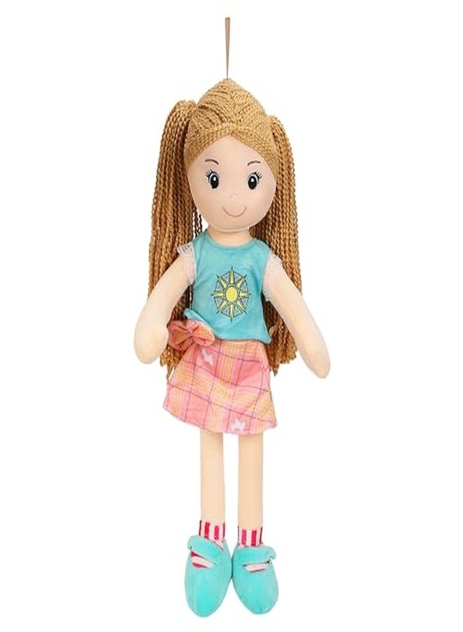 STRIDERS دمية لاريسا القماشية من ستريدرز | لعبة قطيفة ناعمة قابلة للعناق | دمية محشوة رائعة قابلة للتجميع للأطفال والمعجبين | هدية لطيفة مصنوعة يدويًا للبنات والأولاد | 50 سم - Image 2